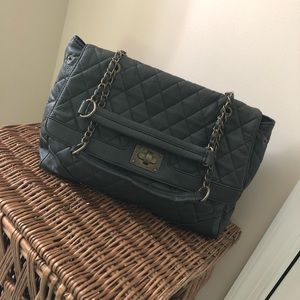 Quilted Black Bag